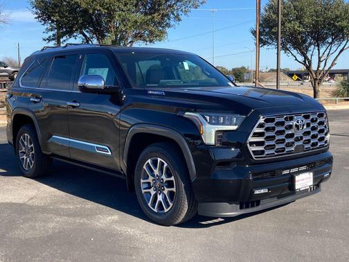 Midnight Black 2026 Toyota Sequoia 1794 Edition