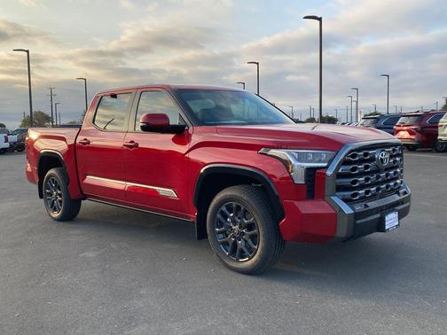 Supersonic Red 2026 Toyota Tundra Platinum