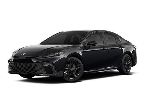 Midnight Black Metallic 2025 Toyota Camry SE