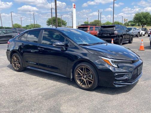 Midnight Black Metallic 2024 Toyota Corolla Nightshade Edition
