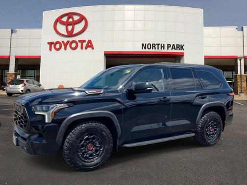 Midnight Black Metallic 2024 Toyota Sequoia TRD Pro