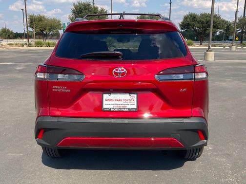 Soul Red Crystal 2026 Toyota Corolla Cross LE