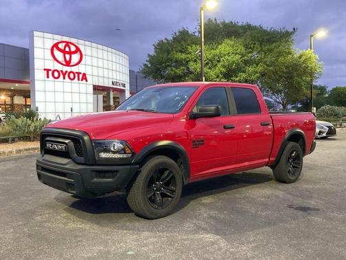 Flame Red Clearcoat 2024 RAM 1500 Classic Warlock Crew Cab 4x2 5'7' Box
