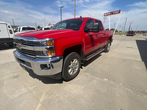 Red 2015 Chevrolet Silverado 2500 LT