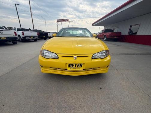 Yellow 2003 Chevrolet Monte Carlo SS