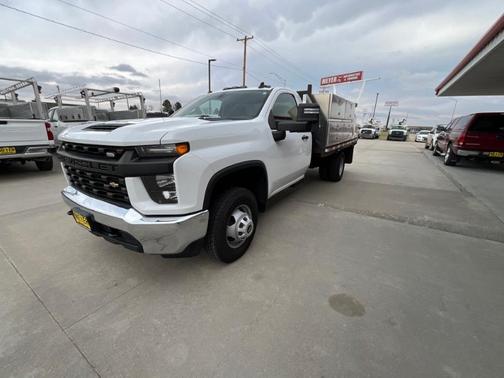 White 2021 Chevrolet Silverado 3500 WT