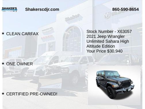 2021 Jeep Wrangler Unlimited Sahara