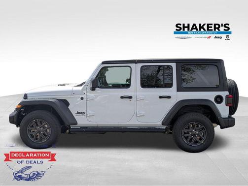 Bright White Clearcoat 2026 Jeep Wrangler Sport S
