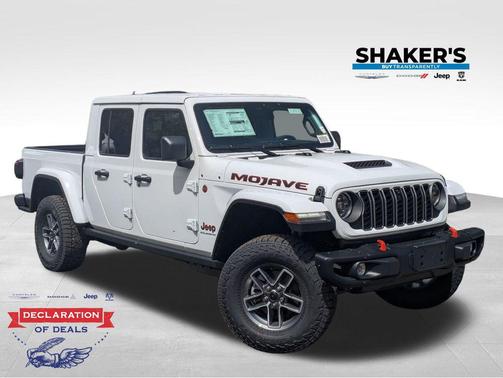 Bright White Clearcoat 2026 Jeep Gladiator Mojave X 4x4