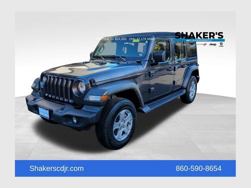Granite Crystal Metallic Clearcoat 2021 Jeep Wrangler Unlimited Sport