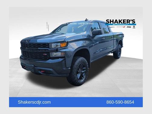 Shadow Gray Metallic 2020 Chevrolet Silverado 1500 Custom Trail Boss