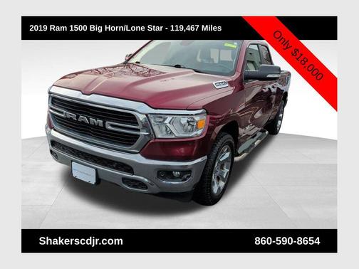 Delmonico Red Pearlcoat 2019 RAM 1500 Big Horn