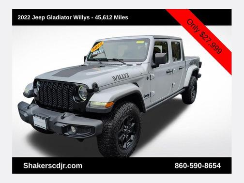 2022 Jeep Gladiator Willys 4x4