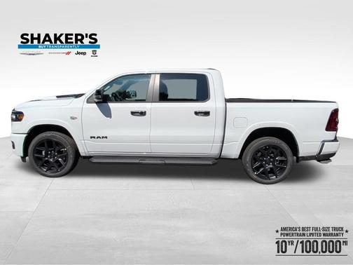 Bright White Clearcoat 2026 RAM 1500 Laramie