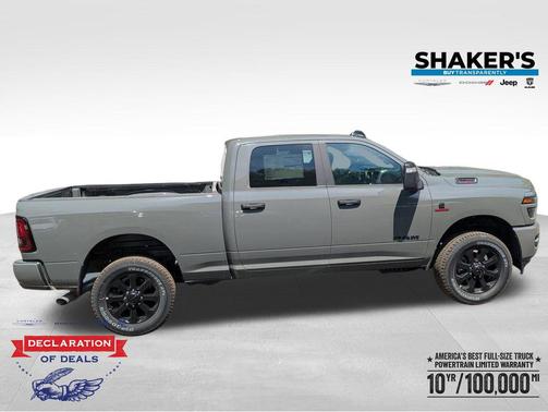 Ceramic Gray Clearcoat 2026 RAM 2500 Big Horn Crew Cab 4x4 6'4' Box