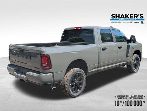 Ceramic Gray Clearcoat 2026 RAM 2500 Big Horn Crew Cab 4x4 6'4' Box