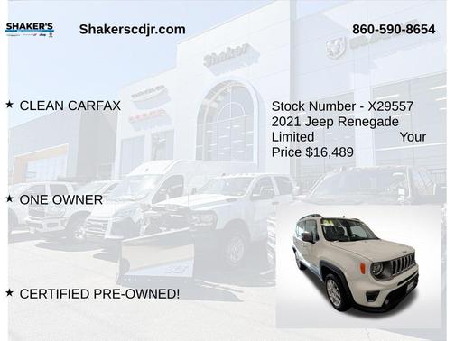 2021 Jeep Renegade Limited