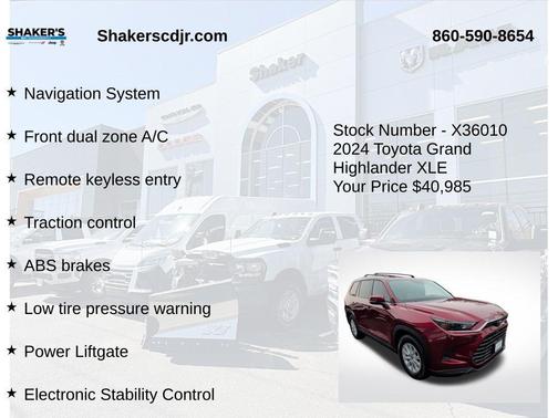 2024 Toyota Grand Highlander XLE