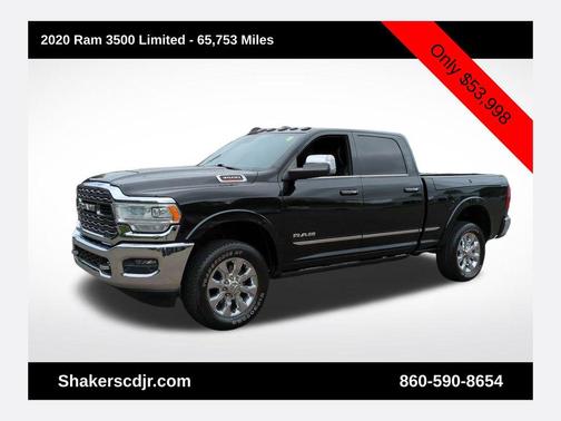 2020 RAM 3500 Limited Crew Cab 4x4 6'4' Box