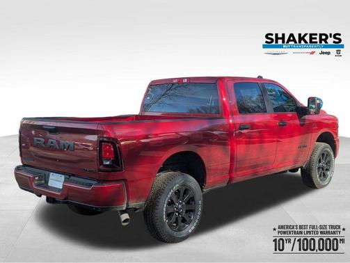 Molten Red Pearlcoat 2026 RAM 2500 Big Horn Crew Cab 4x4 6'4' Box