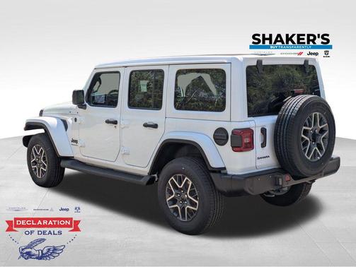Bright White Clearcoat 2026 Jeep Wrangler 4-Door Sahara 4x4