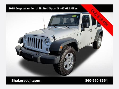 2018 Jeep Wrangler JK Unlimited Sport