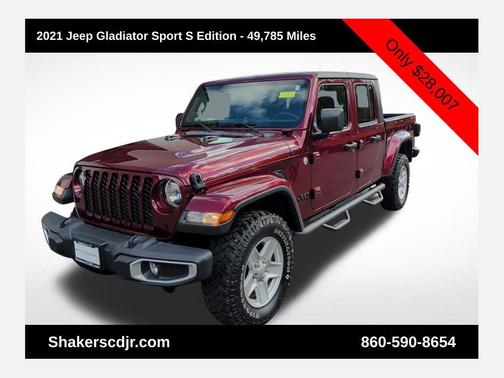 2021 Jeep Gladiator Sport S