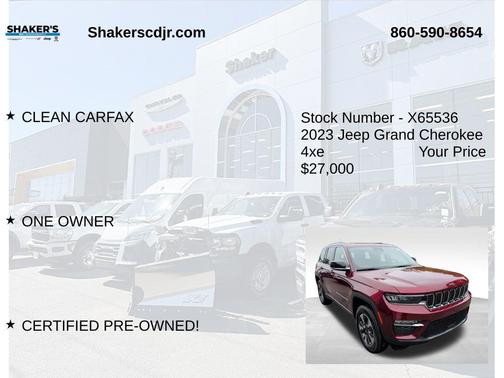 2023 Jeep Grand Cherokee 4xe Base