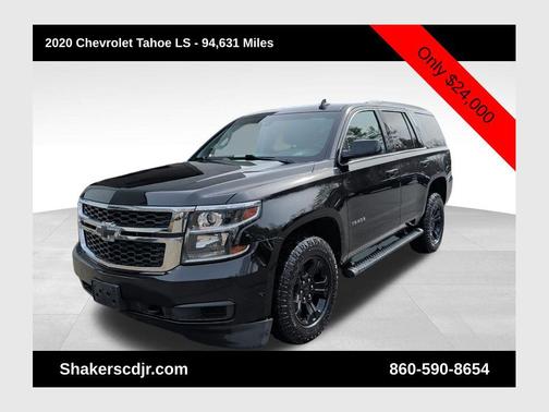 Black 2020 Chevrolet Tahoe LS