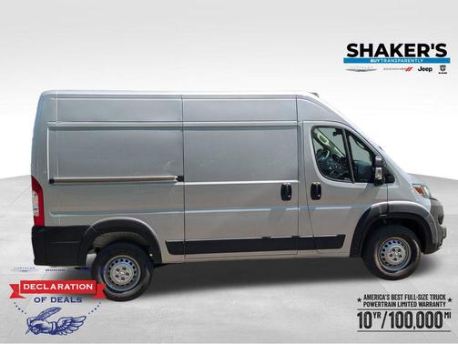 Bright Silver Metallic Clearcoat 2026 RAM ProMaster 1500 Base