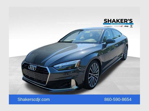 Gray Metallic 2021 Audi A5 Sportback Premium Plus