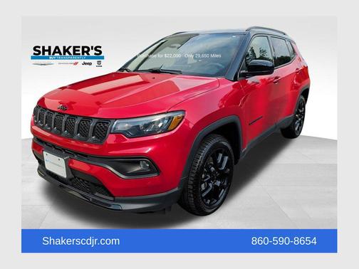 Redline Pearlcoat 2023 Jeep Compass Latitude