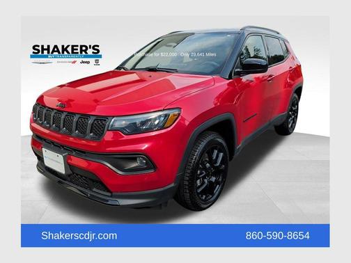 Redline Pearlcoat 2023 Jeep Compass Latitude