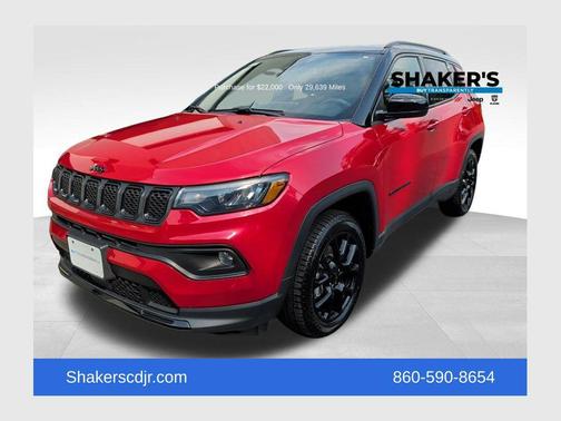 Redline Pearlcoat 2023 Jeep Compass Latitude
