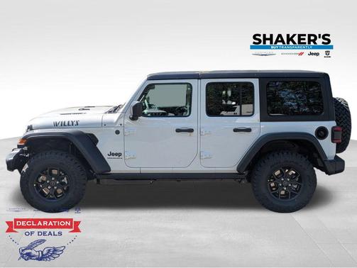 Bright White Clearcoat 2026 Jeep Wrangler Willys