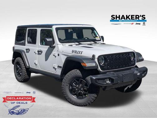 Bright White Clearcoat 2026 Jeep Wrangler Willys