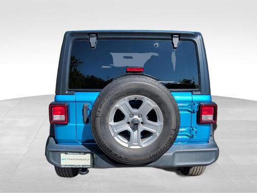 Hydro Blue Pearlcoat 2023 Jeep Wrangler Sport S