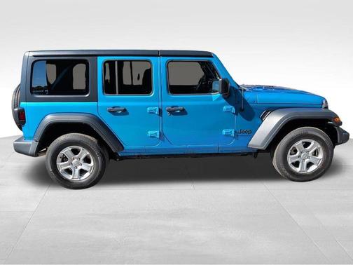 Hydro Blue Pearlcoat 2023 Jeep Wrangler Sport S