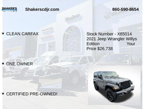 2021 Jeep Wrangler Willys