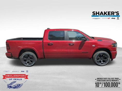 Molten Red Pearlcoat 2026 RAM 1500 Big Horn/Lone Star