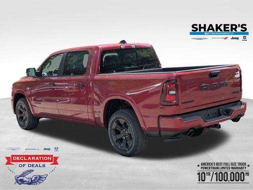 Molten Red Pearlcoat 2026 RAM 1500 Big Horn/Lone Star