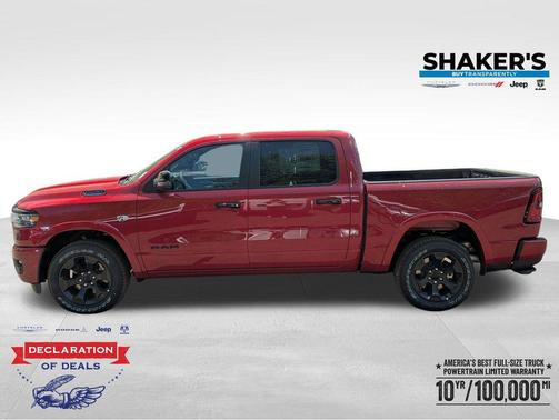 Molten Red Pearlcoat 2026 RAM 1500 Big Horn/Lone Star