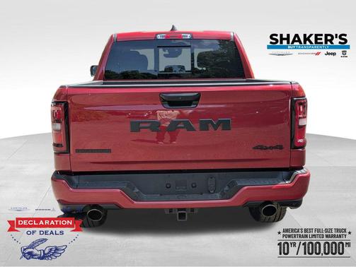 Molten Red Pearlcoat 2026 RAM 1500 Big Horn/Lone Star