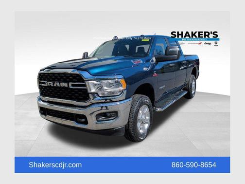 Patriot Blue Pearlcoat 2024 RAM 2500 Big Horn Crew Cab 4x4 6'4' Box