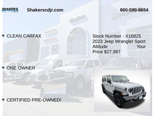 2023 Jeep Wrangler Sport