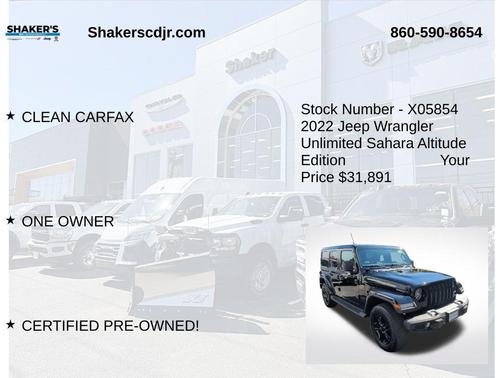 2022 Jeep Wrangler Unlimited Sahara