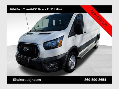 OXFORD WHITE 2024 Ford Transit-250 Base