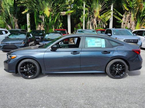 Meteorite Gray Metallic 2026 Honda Civic Hybrid Sport