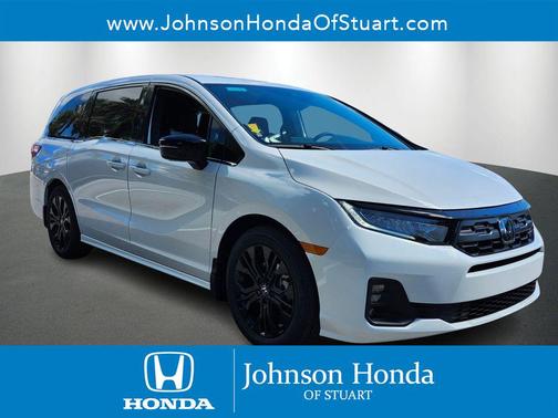 Platinum White Pearl 2026 Honda Odyssey Sport-L