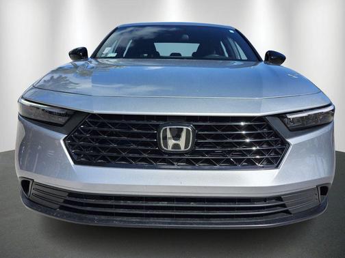 Solar Silver Metallic 2025 Honda Accord Hybrid Sport